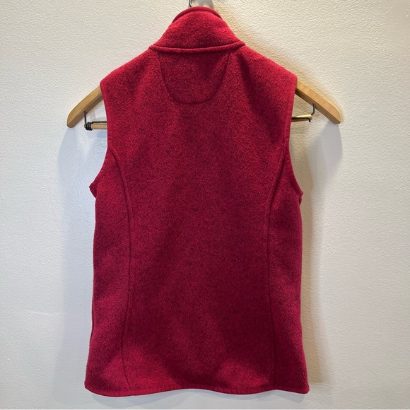 G.H. Bass & Co Red Fleece Zip Vest XS Lightweight Full Zip Outdoor Layer - Picture 13 of 13